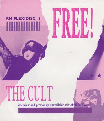 The Cult - Interview / Wild Flower (Flexi, 7'', S/Sided, Mono, Promo)
