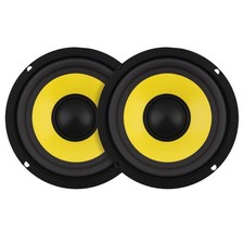 2 Pieces 5 Inch Bass Loudspeaker Woofer Speaker, Wide Frequency Response Car