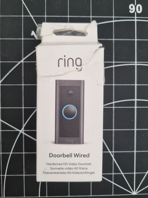 Ring Video Doorbell Wired 1080p HD Türklingel Schwarz NEU - OVP beschädigt_0.2_5