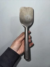 Vintage Zeroll Ice Cream Spade Scoop mixer Aluminum 10” Blue Tip