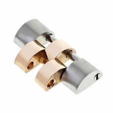 EVEROSE PINK GOLD 18K/SS JUBILEE WATCH BAND STYLE LINK FOR ROLEX 116201, 116231