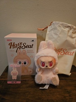 【新品】POPMART LABUBU Have A Seat DADA Pop Mart Labubu The Monsters Have a Seat DADA Vinyl Plush - US