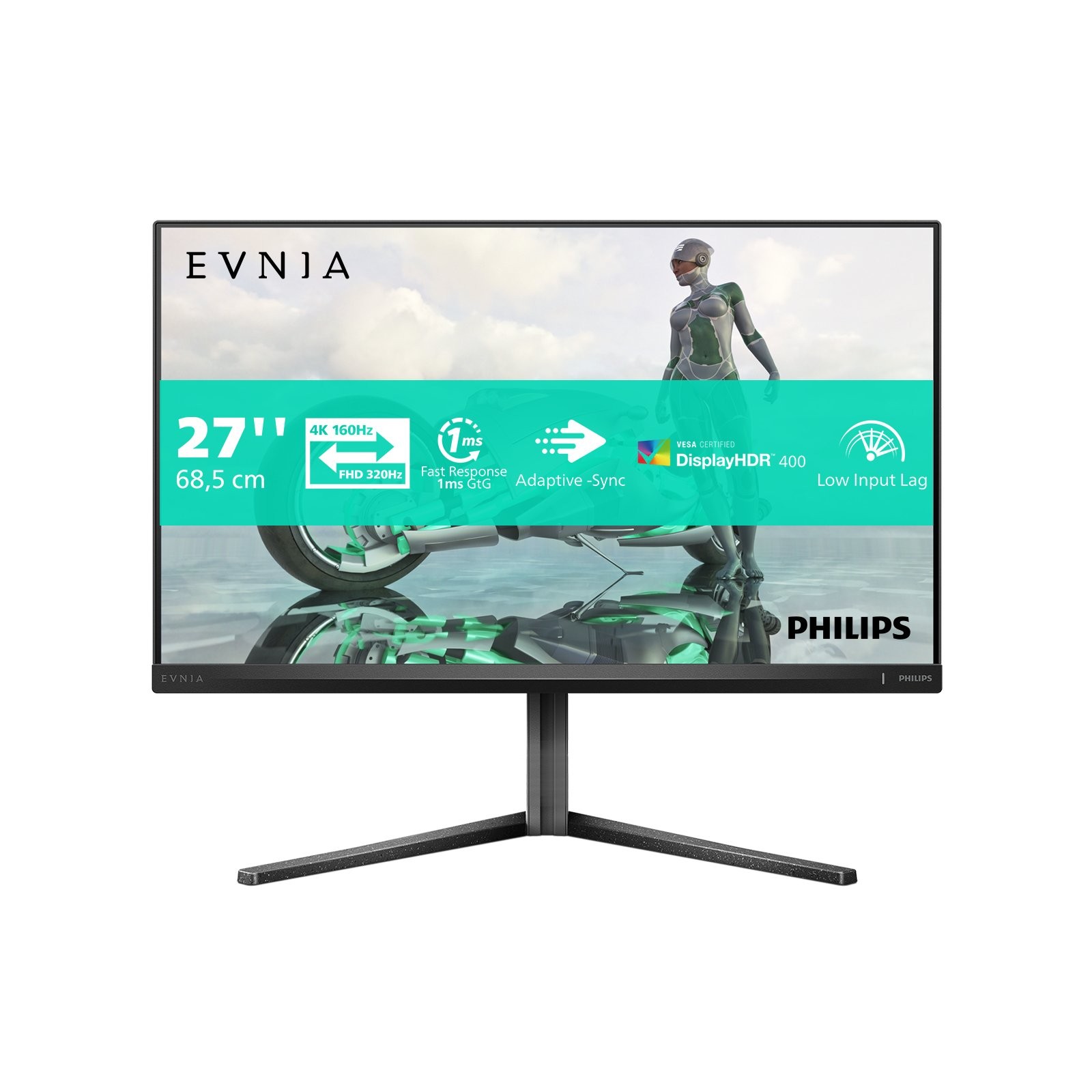 Philips Evnia 3000 27M2N3800A/00 computer monitor 68.6 cm (27"") 3840 x 2160 pixe