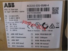 New 1PCS ABB ACS355-03U-05A6-4 Frequency Conv...