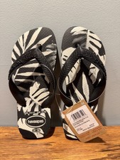Havaianas Flip Flops Size Size 13C/1Y BLACK
