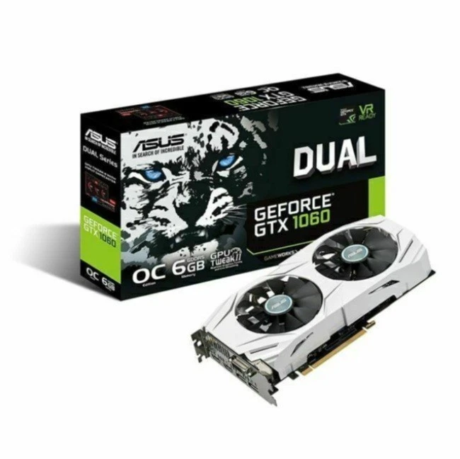 ASUS NVIDIA GeForce GTX 1060 6 GB Memory Computer Graphics Cards