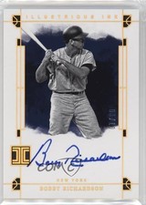 2024 Panini Impeccable Illustrious Ink Holo Gold 3/10 Bobby Richardson Auto 14qk