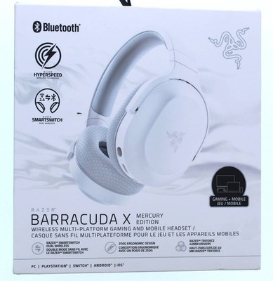 Razer Barracuda X Wireless Multiplatform Gaming and Mobile Headset  Mercury Edtn