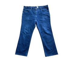 Vintage 1970s Levi's Orange Tab Bootcut Jeans W44 Chain Stitch Tailor to Fit