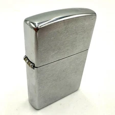 Zippo G VIII 1992 Bradford PA Silver Lighter Used Damaged