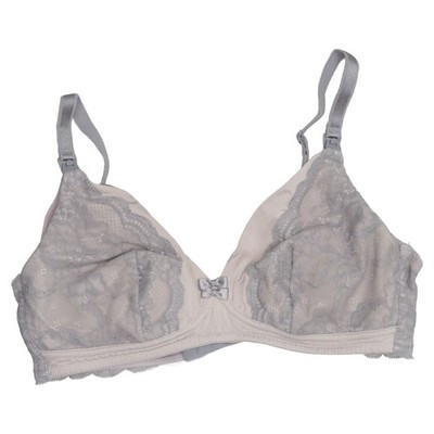 Hunkemöller, Still-BH, Größe: 80C, Grau/Beige, Baumwolle/Elasthan/Polyamid #GFF
