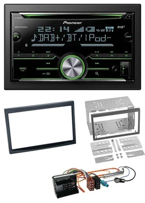 Pioneer Bluetooth MP3 DAB 2DIN USB CD Autoradio für Peugeot 207 307 Expert Partn - Bild 1 von 4
