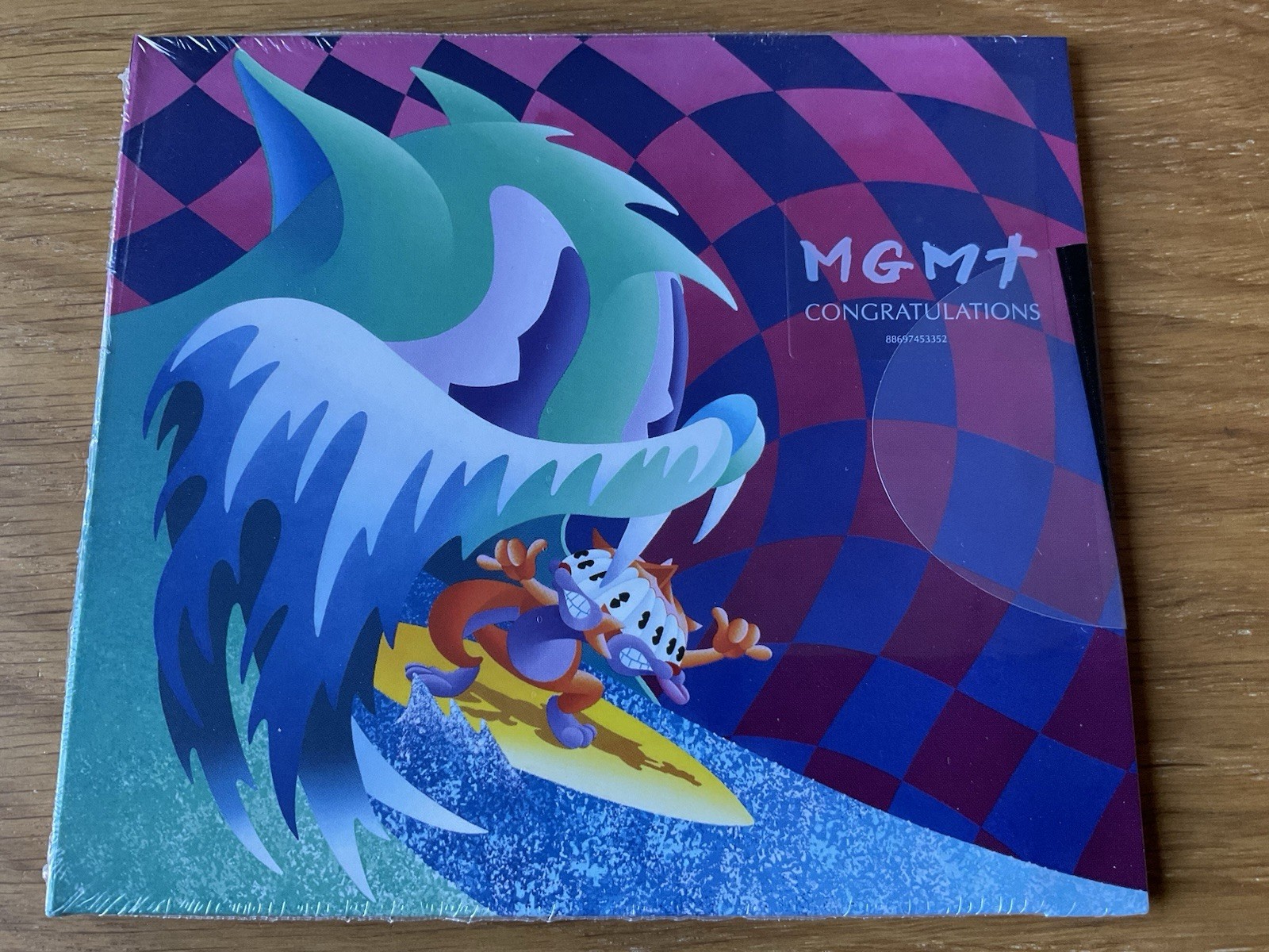 MGMT CD Congratulations NEW & SEALED Cardboard Sleeve Sony Music