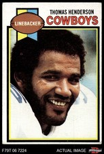 1979 Topps #385 Thomas Henderson Cowboys 2 - GOOD