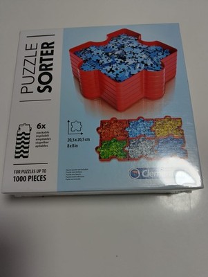 Clementoni 37040 Puzzle Sortierer Aufbewahrung Puzzleteile Schalen neu