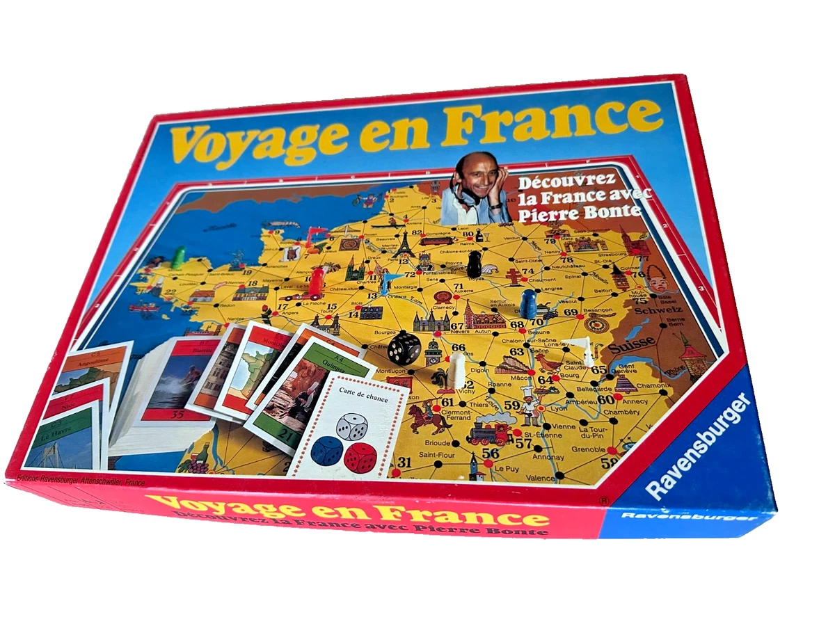 Jeu Memory France - Ravensburger - Édition 1987 - Occasion