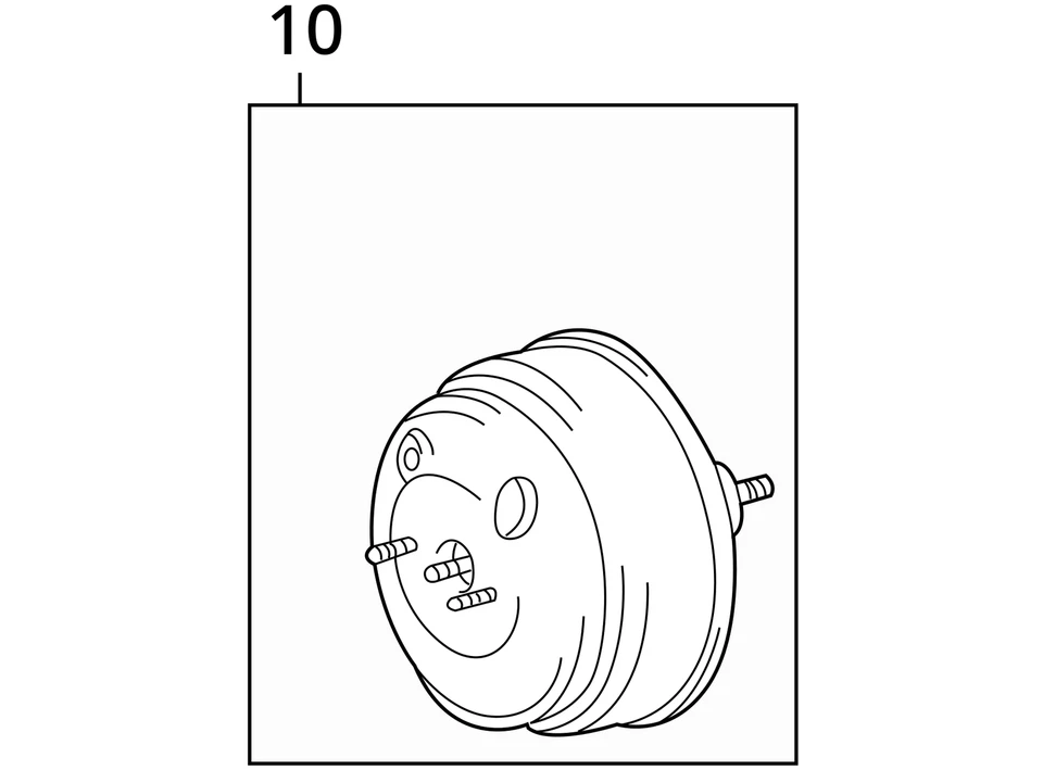 Potenciador de freno Lexus RX350 10179413 2009  Foto 4 de 4