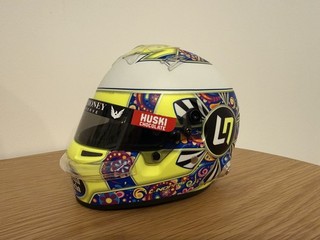 Lando Norris Limited Edition Mexico 2019 McLaren F1 Helmet 1:2 Scale Upgraded