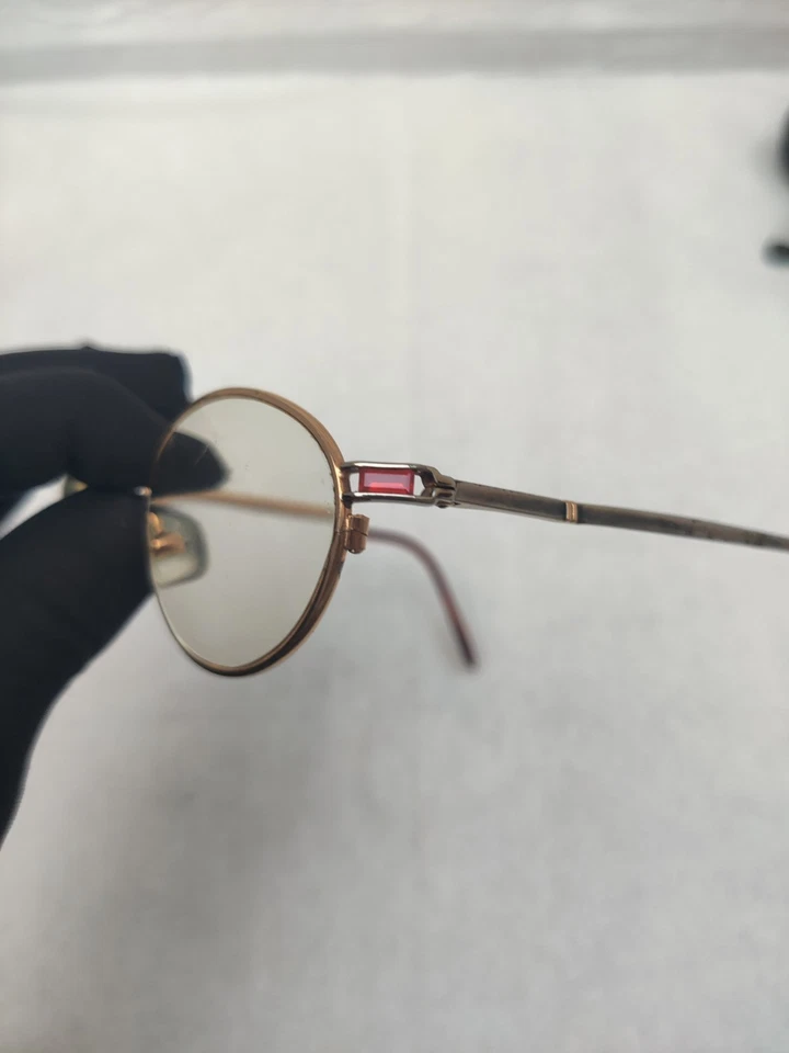 Lote 2 Gafas Auténticas de Diseñador–D&G TD9439197+Vaillet Vega Prestige Chapado en Oro Foto 4 de 4