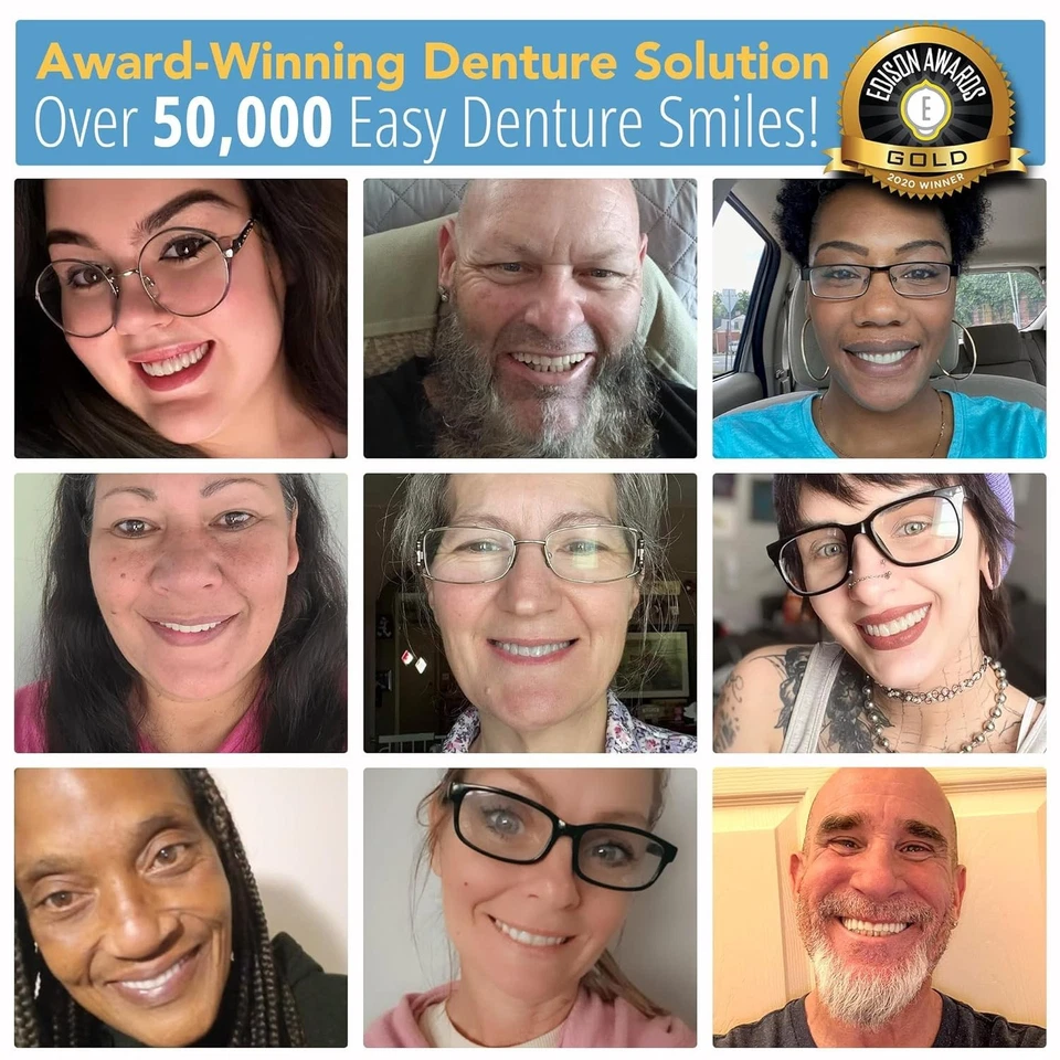 Dentadura para hervir y morder de ajuste personalizado para sonrisas seguras Foto 4 de 4