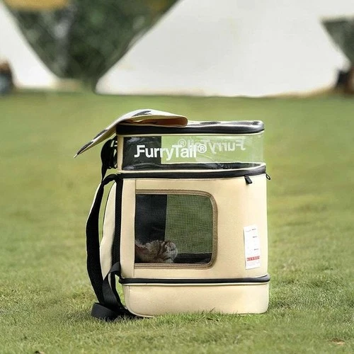 40 cm Large Foldable Detachable Cat Backpack For Adventurous Cats and Humans - Picture 5 of 11