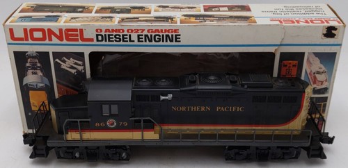 Locomotora/caja diésel Lionel 6-8679 calibre O Northern Pacific GP-20 | Condition: Used