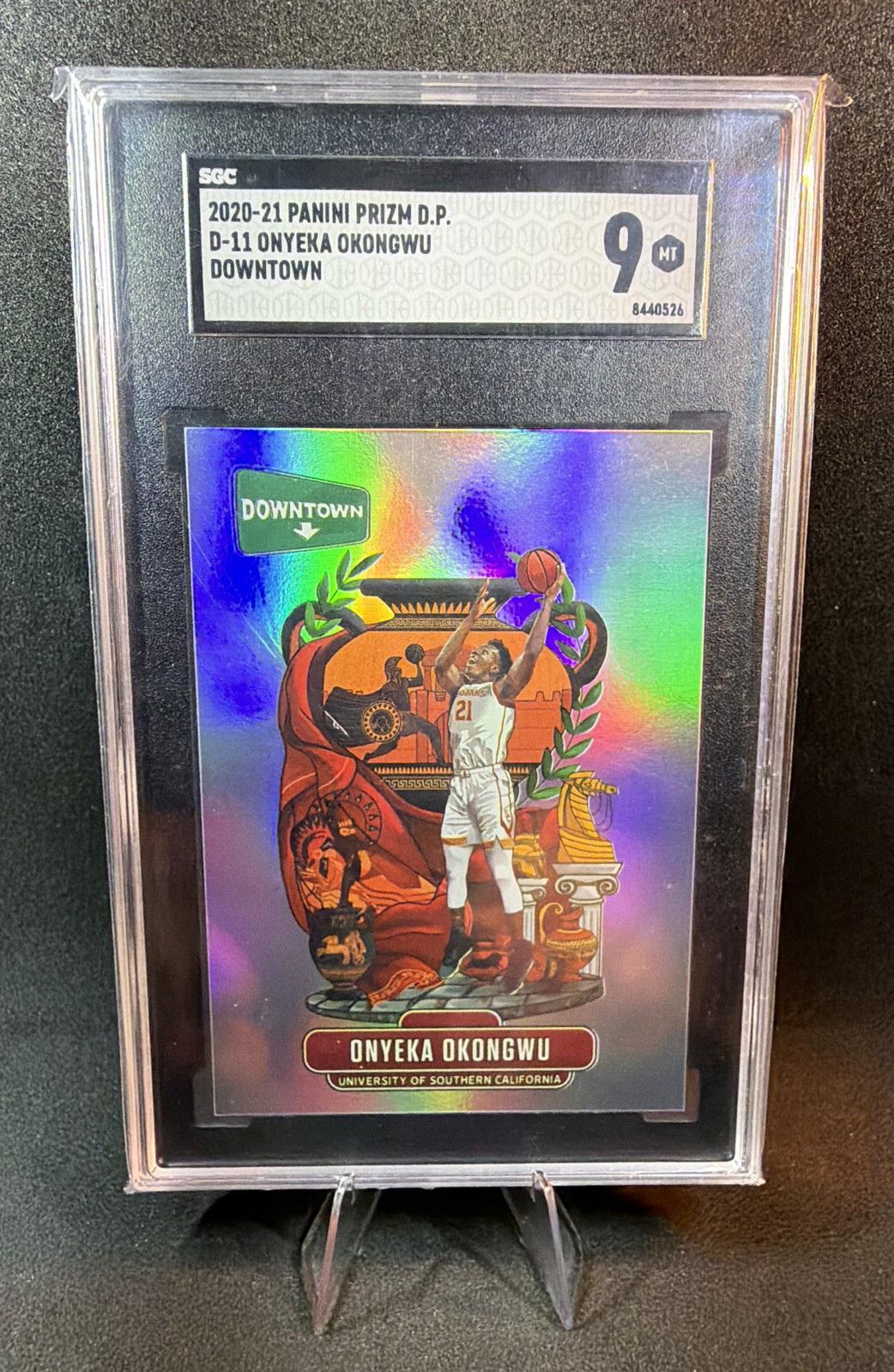 2020-21 Panini Prizm Draft Picks - Downtown Onyeka Okongwu #D-11 (RC)