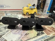 Lot of 3 Logitech HD Webcam 720p Logi V-U0018 Built in Microphone USB Cameras