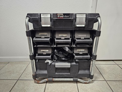 #ad RARE Hard to find STANLEY ® FATMAX ™ Mobile Work Station Steel pipe reinforced $225.00