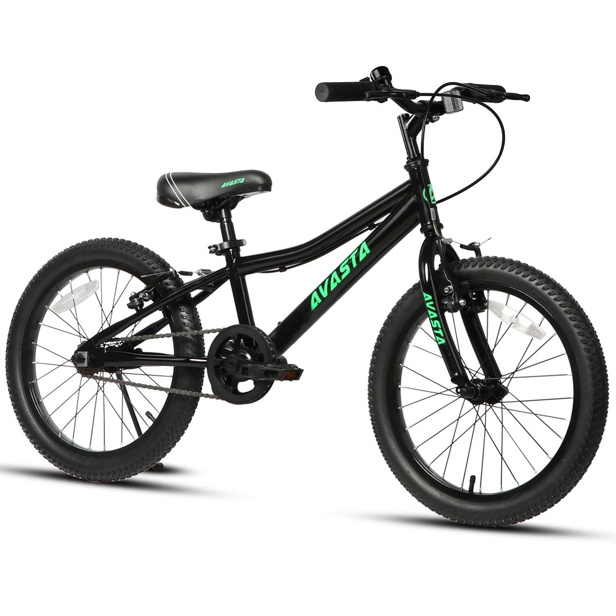 AVASTA BMX マットグリーン 車・バイク・自転車 - AVASTA BMX マット