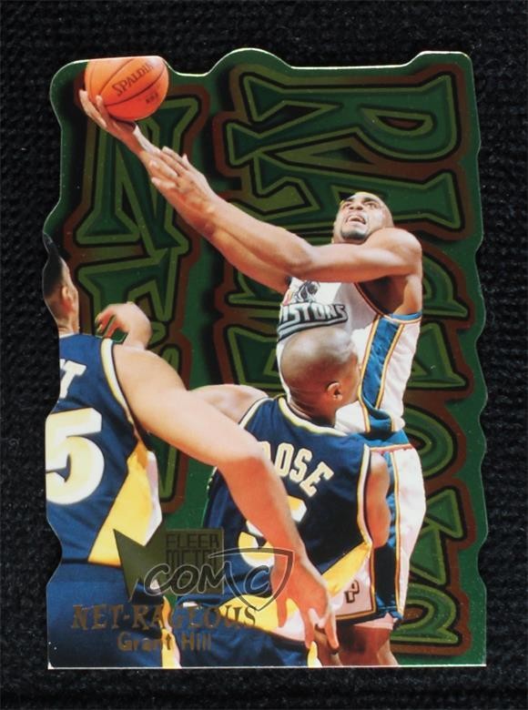 1996-97 Fleer Metal Net-rageous Grant Hill #3 HOF 13d7