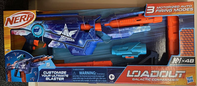 NERF LOADOUT GALACTIC COMMANDER BLASTER  and 48 N1 Darts - BNIB Melb