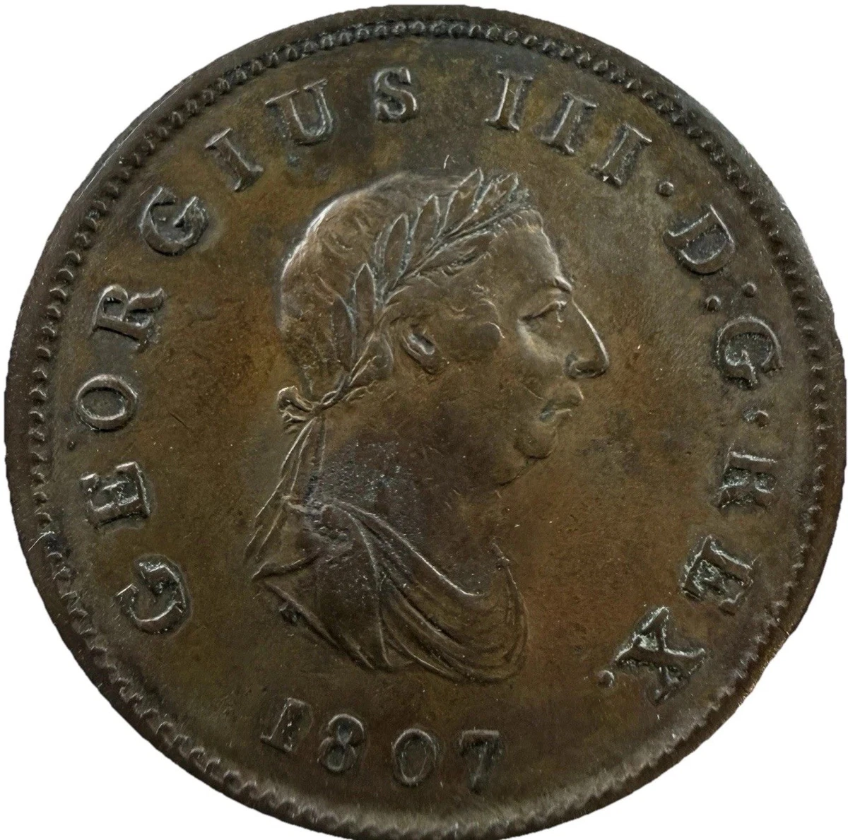 1807 Year UK Half Pennies for sale | eBay