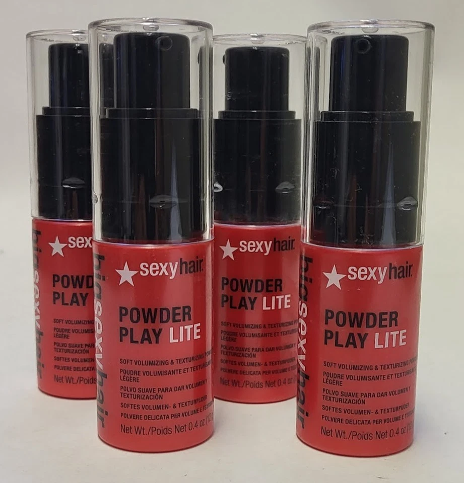 Big SexyHair 12 Piezas Exhibición Minorista Powder Play, Crema 2, Powder Play Lite ✨ Foto 2 de 4