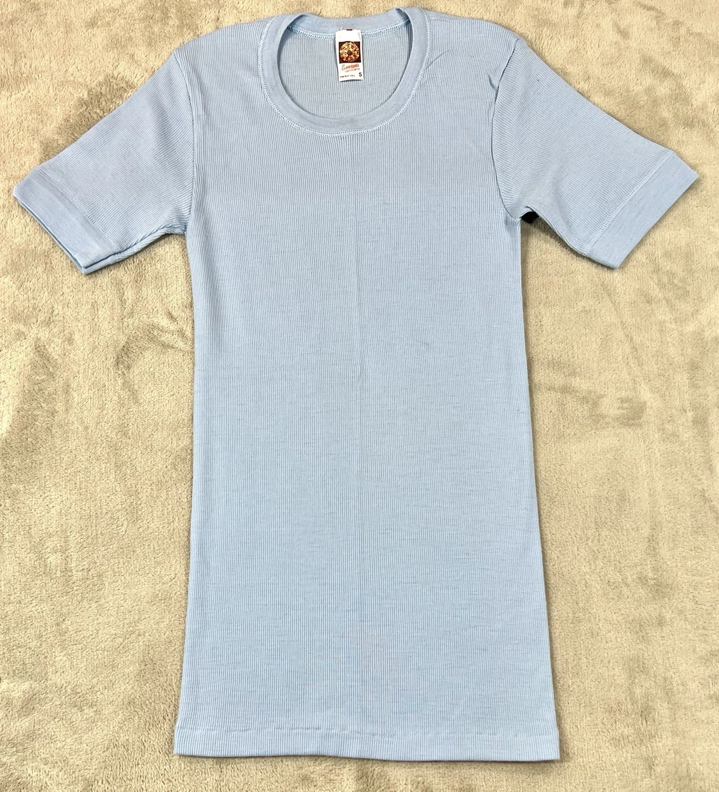Vintage Wool Blend Base Layer Women's M Italy 5 Blue NWOT NOS Made in Italy