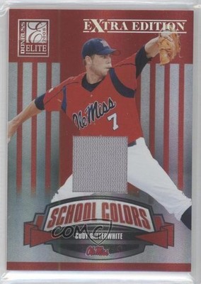 2008 Donruss Elite Extra Edition School Colors Materials Cody Satterwhite 9gj
