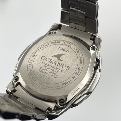 Casio Oceanus Manta OCW-S1400-1AJF Titanium Tough Solar Radio Wave