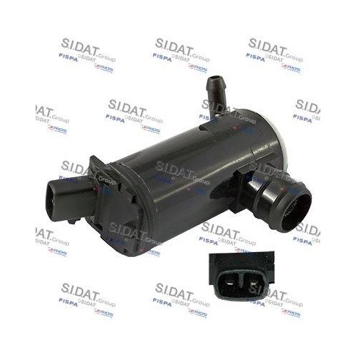 Waschwasserpumpe Scheibenreinigung Sidat 5.5138 FüR Hyundai Kia-image