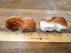 Old Shoe Toothpick Holders-Set of 2-Ceramic-Vintage-Excellent-Note Included! — photo 5