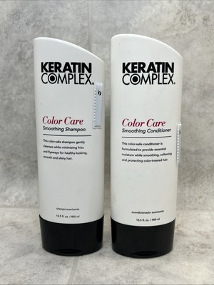 Keratin Complex Color Care Smoothing Shampoo and Conditioner 13.5 oz NEW PACKAGE