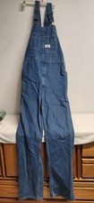 ROUND HOUSE MADE IN USA BLUE DENIM CARGO MEN'S OVERALL