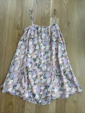 Buddy Love Sandra Swing Mini Dress Magical Print Metallic Small