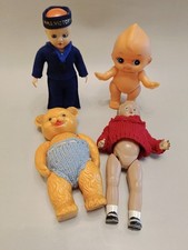 Assorted Vintage Dolls / HMS Victory / Rosebud Bear / Kewpie / Toys  (B2904)
