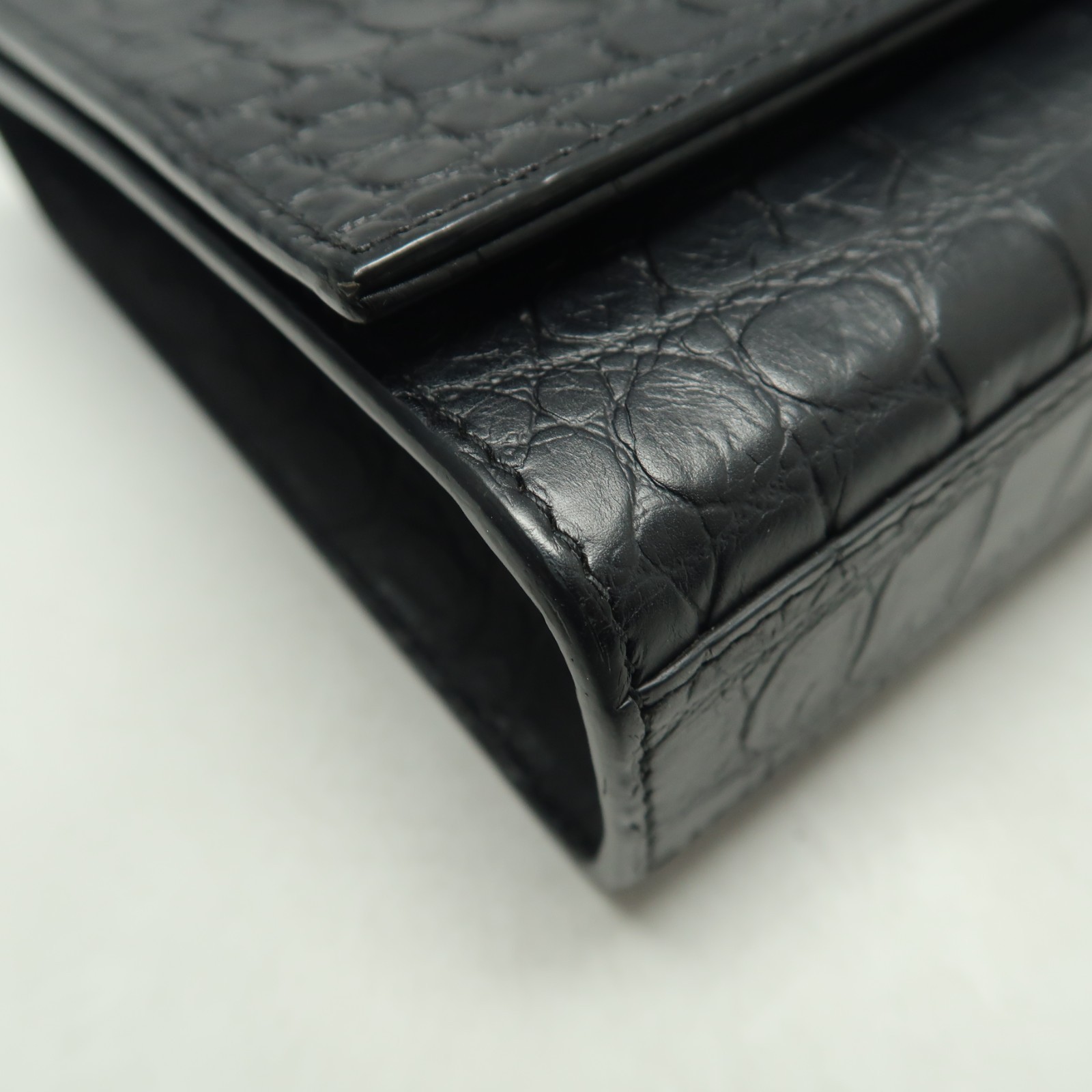 Saint Laurent Kate Tassel Black Leather Shoulder Bag T10333509 thumbnail 7