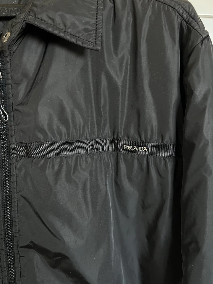 Prada Мужская ветровка с подкладкой куртка XXL - Изображение 2 из 4