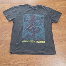 Abercrombie & Fitch Keith Haring Art Montreux 1983 Graphic T-shirt Men's XL