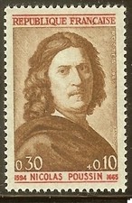 FRANCE N°1443 "NICOLAS POUSSIN" NEUF xx TTB