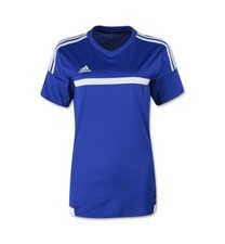 New Adidas Women's MLS Match Jersey Shirt Blue/White Soccer $45 Retail S92440