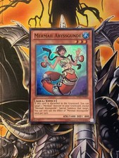 Yugioh AP03-EN005 Mermail Abyssgunde Super Rare Unlimited Edition