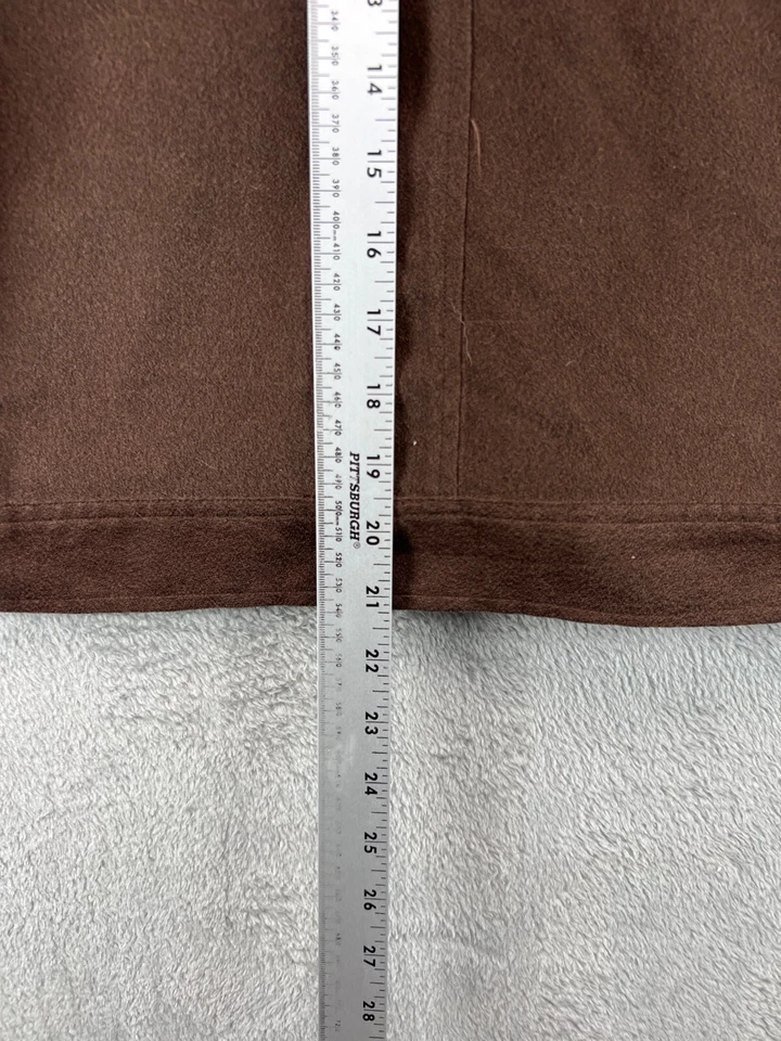 VTG Norton Studio Jacket Womens 6 Brown Full Zip Rib Sweater Cuffs Collar Ladies - Image 3 of 4